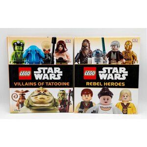 Lego Stars Rebel Heroes  & Villains of Tatooing Hardcover books 2016